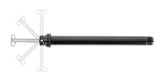Removable lever through pin